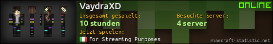 Benutzerleisten 560x90 für VaydraXD