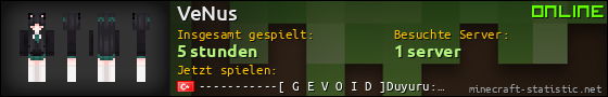 Benutzerleisten 560x90 für VeNus
