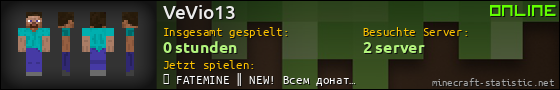 Benutzerleisten 560x90 für VeVio13