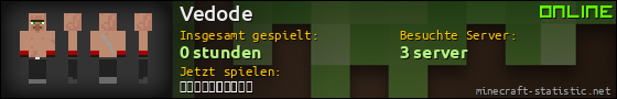 Benutzerleisten 560x90 für Vedode