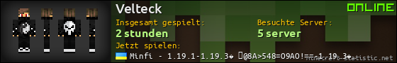 Benutzerleisten 560x90 für Velteck