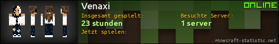Benutzerleisten 560x90 für Venaxi