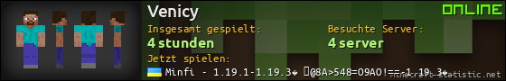 Benutzerleisten 560x90 für Venicy