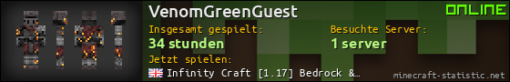 Benutzerleisten 560x90 für VenomGreenGuest