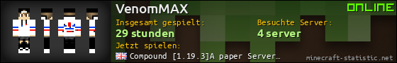 Benutzerleisten 560x90 für VenomMAX