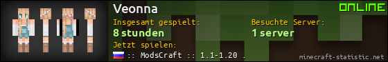 Benutzerleisten 560x90 für Veonna