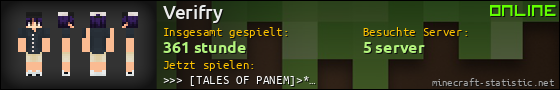 Benutzerleisten 560x90 für Verifry