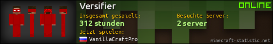Benutzerleisten 560x90 für Versifier