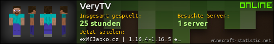 Benutzerleisten 560x90 für VeryTV