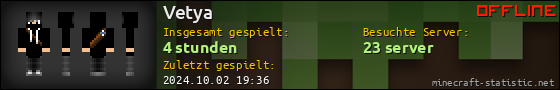 Benutzerleisten 560x90 für Vetya