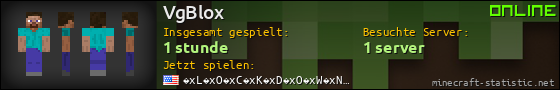 Benutzerleisten 560x90 für VgBlox