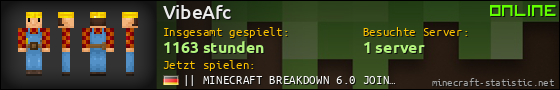 Benutzerleisten 560x90 für VibeAfc