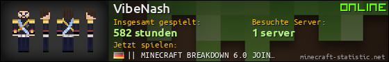 Benutzerleisten 560x90 für VibeNash