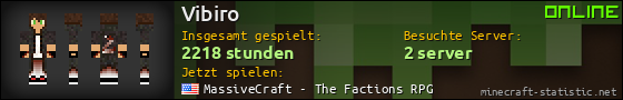 Benutzerleisten 560x90 für Vibiro