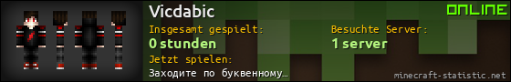 Benutzerleisten 560x90 für Vicdabic