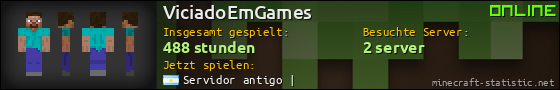 Benutzerleisten 560x90 für ViciadoEmGames