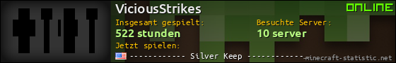 Benutzerleisten 560x90 für ViciousStrikes