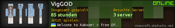 Benutzerleisten 560x90 für VigGOD