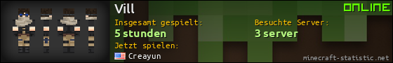 Benutzerleisten 560x90 für Vill