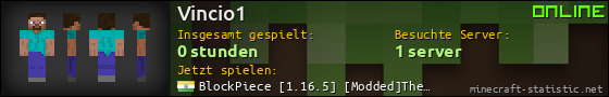 Benutzerleisten 560x90 für Vincio1
