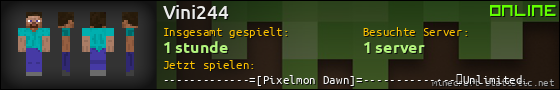 Benutzerleisten 560x90 für Vini244