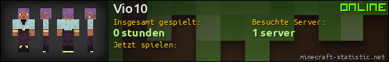 Benutzerleisten 560x90 für Vio10