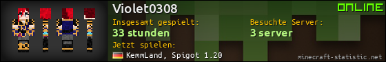 Benutzerleisten 560x90 für Violet0308