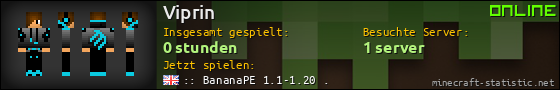 Benutzerleisten 560x90 für Viprin