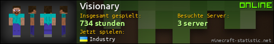 Benutzerleisten 560x90 für Visionary