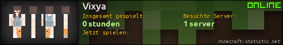 Benutzerleisten 560x90 für Vixya