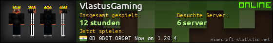 Benutzerleisten 560x90 für VlastusGaming