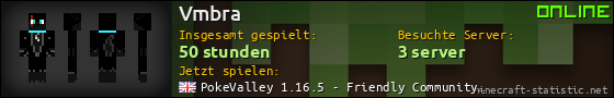 Benutzerleisten 560x90 für Vmbra