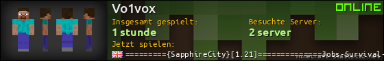 Benutzerleisten 560x90 für Vo1vox