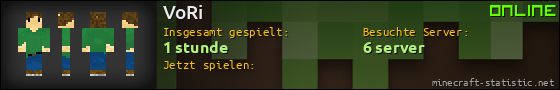 Benutzerleisten 560x90 für VoRi