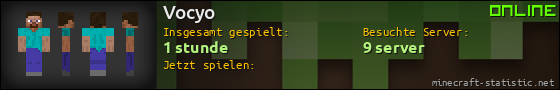 Benutzerleisten 560x90 für Vocyo