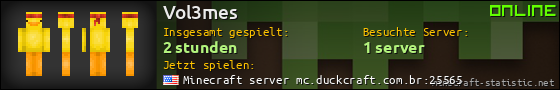 Benutzerleisten 560x90 für Vol3mes