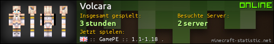 Benutzerleisten 560x90 für Volcara