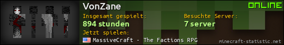 Benutzerleisten 560x90 für VonZane