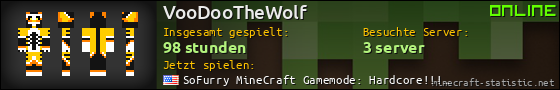 Benutzerleisten 560x90 für VooDooTheWolf