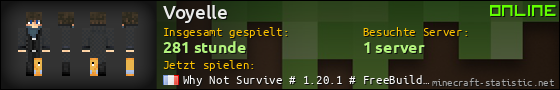 Benutzerleisten 560x90 für Voyelle