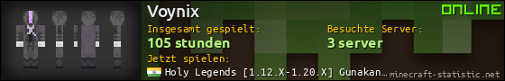 Benutzerleisten 560x90 für Voynix