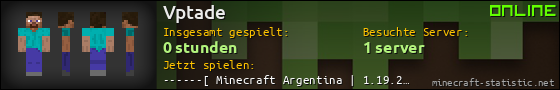 Benutzerleisten 560x90 für Vptade
