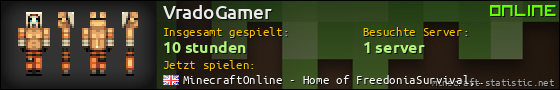 Benutzerleisten 560x90 für VradoGamer