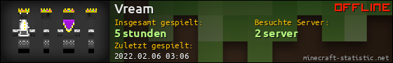 Benutzerleisten 560x90 für Vream