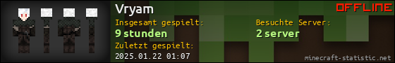 Benutzerleisten 560x90 für Vryam