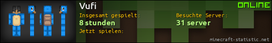 Benutzerleisten 560x90 für Vufi