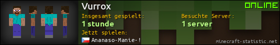 Benutzerleisten 560x90 für Vurrox