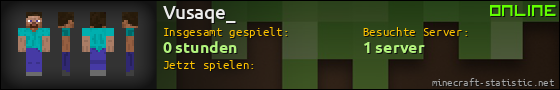 Benutzerleisten 560x90 für Vusaqe_
