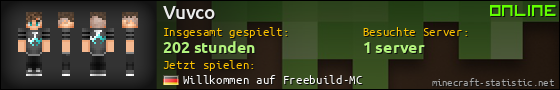 Benutzerleisten 560x90 für Vuvco