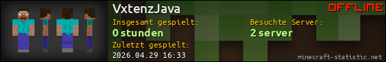 Benutzerleisten 560x90 für VxtenzJava